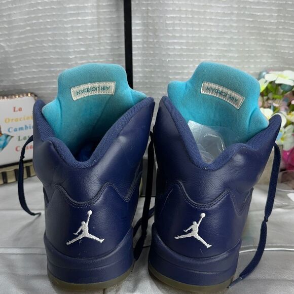 (S6) Jordan Retro 5 Pre-Grape, Blue Leather
(136027-405) Men\'s Size 13 main image 10